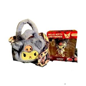 NWT KUROMI BUNDLE- PURSE AND PREMIER FIGURE